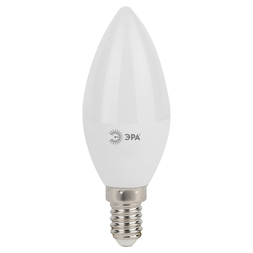 Лампа светодиодная ЭРА, 7 (60) Вт, цоколь E14, "свеча", холодный белый свет, 30000 ч. фото 4