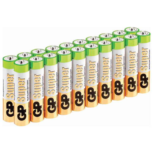 Батарейки GP Super, AA, 20 шт, алкалиновые, пальчиковые фото 2