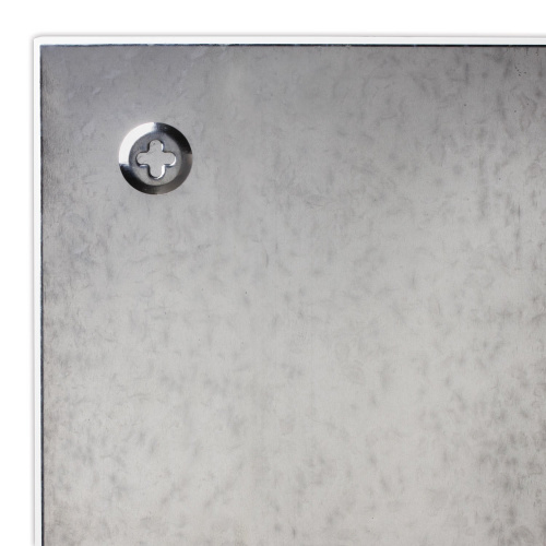 Доска магнитно-маркерная стеклянная BRAUBERG, 60х90 см, 3 магнита, белая фото 2