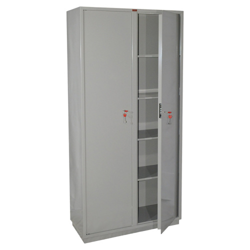 Шкаф металлический для документов КОНТУР КБС-10, 1850х880х390 мм, 90 кг, 2 отделения, сварной