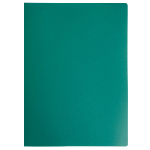Папка на 4 кольцах STAFF, 25 мм, 0,5 мм, до 170 листов, зеленая фото 2