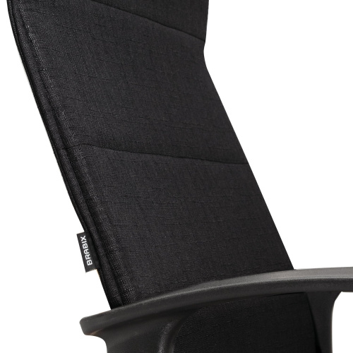 Кресло офисное BRABIX "Delta EX-520", ткань, черное фото 7