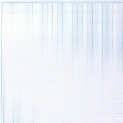 Бумага масштабно-координатная (миллиметровая) STAFF, А3, плотная, голубая 20 л., 80 г/м2 фото 5