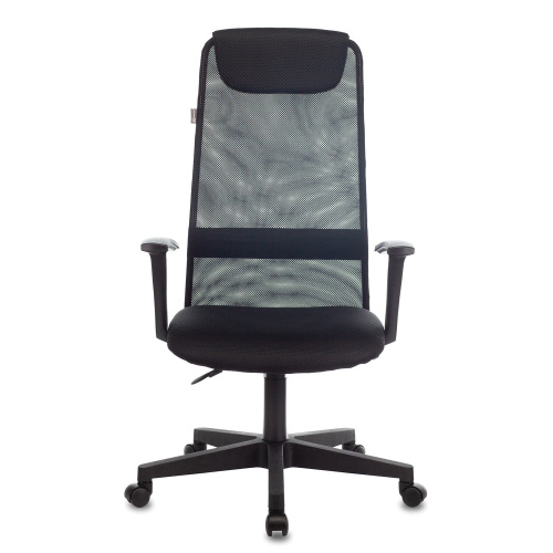 Кресло офисное KB-8, ткань-сетка, черное фото 6