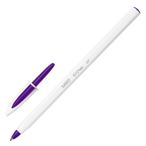 Ручки шариковые BIC "Cristal Up Fun", 4 цв., узел 1 мм, линия 0,32 мм, блистер фото 3