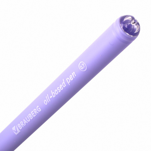 Ручка шариковая масляная BRAUBERG "FRUITY Pastel", линия письма 0,35 мм, синяя фото 3