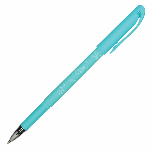 Ручка стираемая гелевая BRUNO VISCONTI Единороги, линия письма 0,3 мм, синяя фото 7