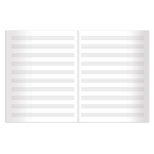 Тетрадь для нот BRAUBERG  "Музыка", А4, 24 л., обложка мелованный картон, вертикальная фото 5