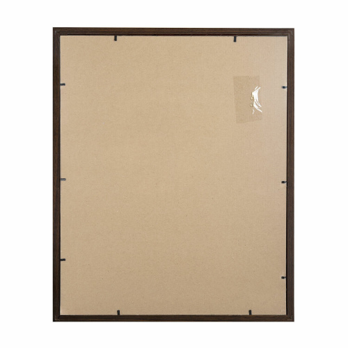 Рамка деревянная STAFF "Carven", 40х50 см с акриловым стеклом, небьющаяся, багет 17 мм, мокко фото 6
