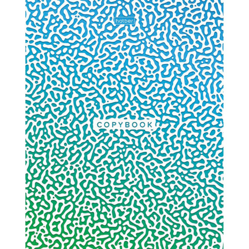 Тетрадь HATBER "Радужные переливы", А5, 40 л., скоба, клетка, глянцевая ламинация фото 4