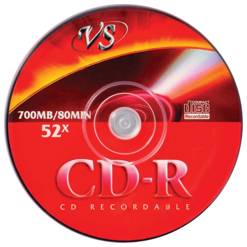 Диски CD-R VS, 700Mb, 52x, 50 шт. фото 2