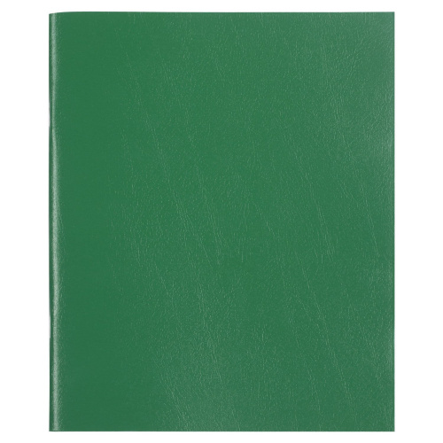Тетрадь бумвинил STAFF, А4, 96 л., скоба, офсет №2, клетка, зеленый фото 7
