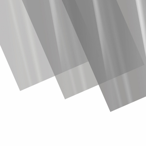Обложки пластиковые для переплета BRAUBERG, А4, 100 шт., 150 мкм, прозрачно-дымчатые фото 3