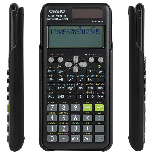 Калькулятор инженерный CASIO, 162х77 мм, 417 функций, двойное питание, сертифицирован для ЕГЭ фото 6