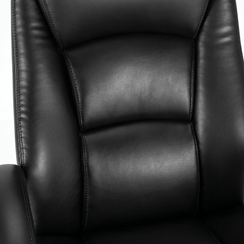 Кресло офисное BRABIX PREMIUM "Grand EX-501", рециклированная кожа, черное фото 3