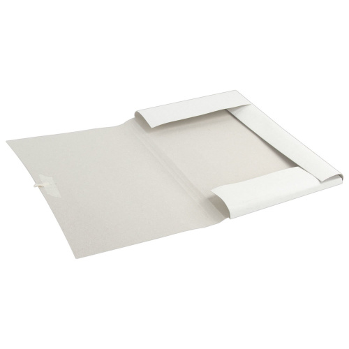 Папка для бумаг с завязками картонная BRAUBERG, гарантированная плотность 300 г/м2, до 200 л. фото 6