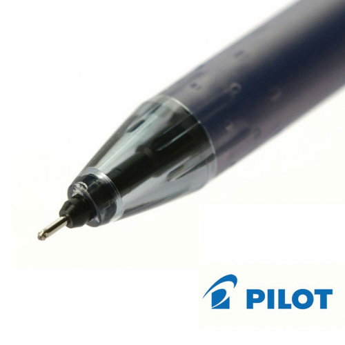 Ручка стираемая гелевая PILOT "Frixion Point", игольчатый узел 0,5 мм, линия письма 0,25 мм, черная фото 6