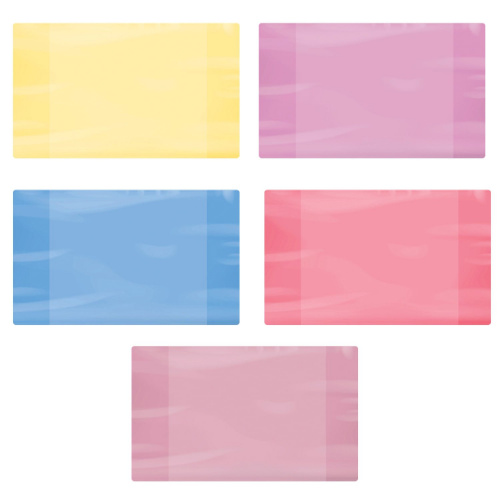 Обложка ПЭ для дневников и тетрадей ПИФАГОР, 60 мкм, 210х350 мм, цветная