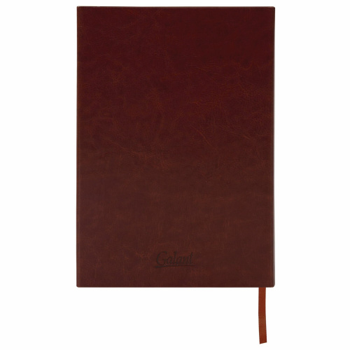 Ежедневник недатированный GALANT, А5, 148х218 мм, кожзам, магнитный клапан, 160 л., коричневый фото 6