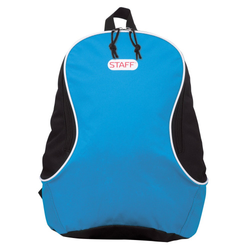 Рюкзак STAFF FLASH, 40х30х16 см, универсальный, сине-черный