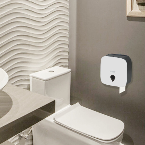 Диспенсер для туалетной бумаги ULTRA LAIMA PROFESSIONAL, малый, белый, ABS-пластик фото 8
