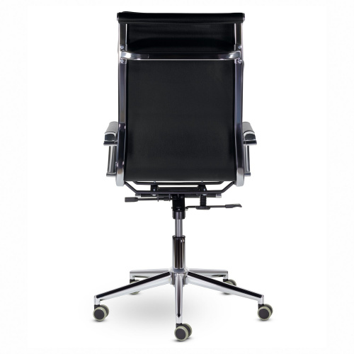 Кресло офисное BRABIX PREMIUM "Kayman EX-532", экокожа, хром, черное фото 4