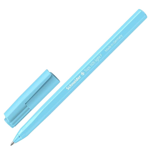 Ручка шариковая SCHNEIDER "Tops 505 F" Light Pastel, пастель ассорти, узел 0,8 мм, синяя фото 7