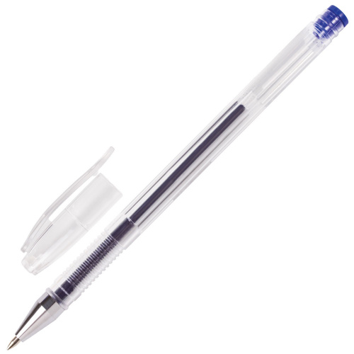 Ручки гелевые BRAUBERG "Jet", 4 цвета, узел 0,5 мм, линия письма 0,35 мм фото 3