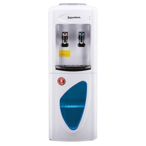 Кулер-водонагреватель AQUA WORK 0.7-LKR, напольный, шкаф, 2 крана, белый, без охлаждения фото 8