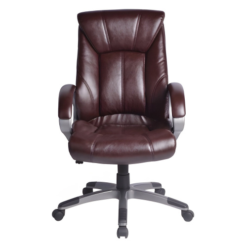 Кресло офисное BRABIX "Maestro EX-506", экокожа, коричневое фото 8
