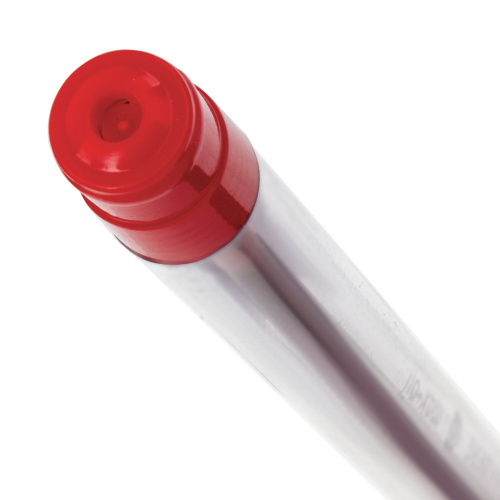 Ручка шариковая масляная с грипом BRAUBERG "Max-Oil", линия письма 0,35 мм, красная фото 6