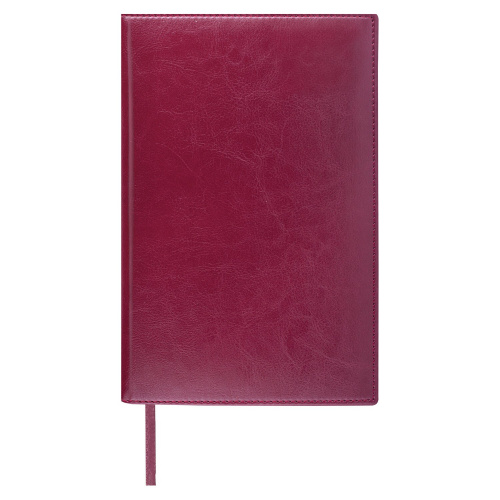 Ежедневник недатированный BRAUBERG "Imperial", А6, 100х150 мм, под кожу, 160 л., бордовый фото 3