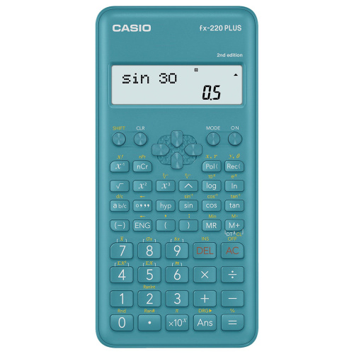 Калькулятор инженерный CASIO, 155х78 мм, 181 функция, питание от батареи, сертифицирован для ЕГЭ