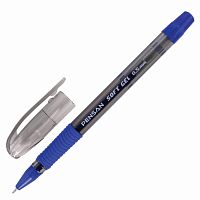 Ручка гелевая с грипом PENSAN "Soft Gel Fine", линия 0,4 мм, синяя