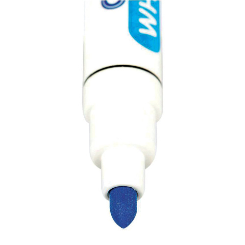 Маркер стираемый для белой доски CENTROPEN "Dry-Wipe", круглый наконечник 2,5 мм, синий фото 2