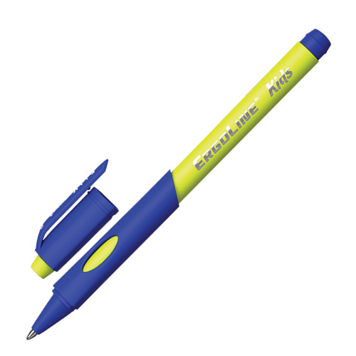 Ручка шариковая масляная ERICH KRAUSE "Ergoline Kids", синяя, узел 0,7 мм, линия 0,35 мм фото 8