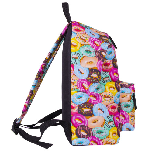 Рюкзак BRAUBERG Donuts, 20 литров, 41х32х14 см, универсальный, сити-формат фото 3