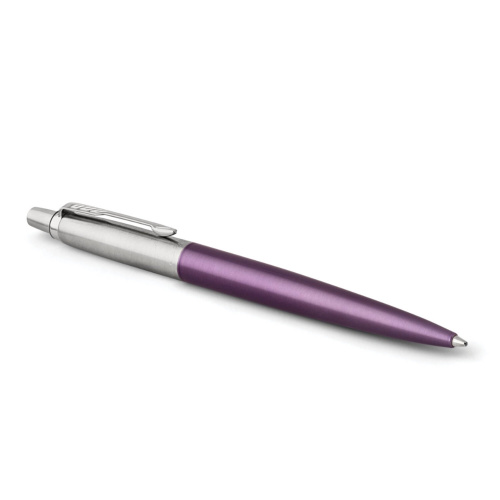 Ручка шариковая PARKER "Jotter Core Victoria Violet CT", корпус фиолетовый, синяя фото 6