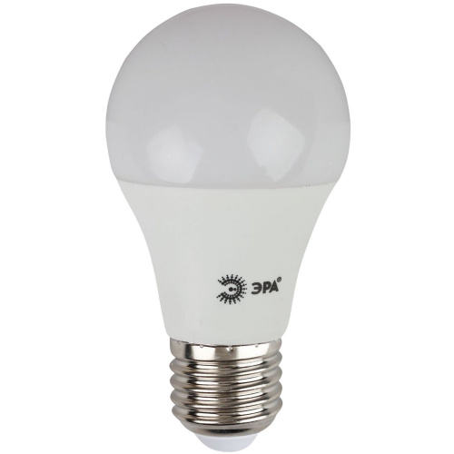 Лампа светодиодная ЭРА, 8 (60) Вт, цоколь E27, грушевидная, теплый белый свет, 25000 ч. фото 2