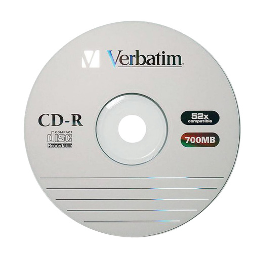 Диски CD-R VERBATIM 700 Mb 52х, 100 шт. фото 3