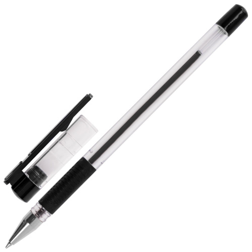 Ручка шариковая с грипом BRAUBERG "X-Writer", узел 0,7 мм, линия письма 0,35 мм, черная фото 8