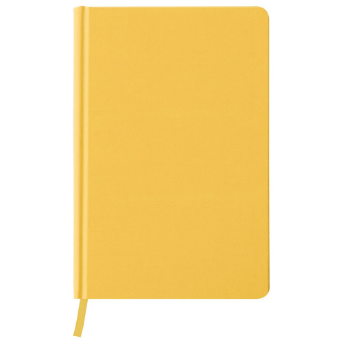 Ежедневник недатированный BRAUBERG "Select", А5, 138x213 мм, балакрон, 160 л., желтый фото 9