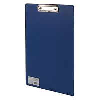 Доска-планшет ОФИСМАГ, А4, с прижимом, синяя