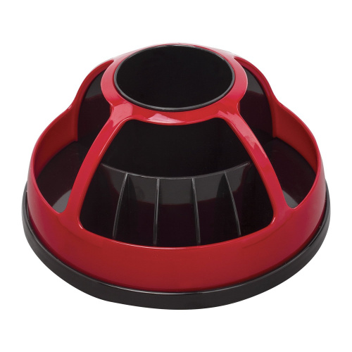 Канцелярский набор BRAUBERG "Микс", 10 предметов, вращающаяся конструкция, черно-красный, блистер фото 4