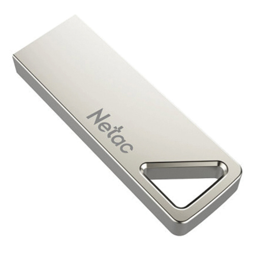 Флеш-диск 8GB NETAC U326, USB 2.0, серебристый, NT03U326N-008G-20PN фото 3