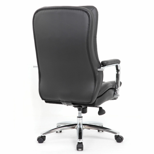 Кресло офисное BRABIX PREMIUM "Amadeus EX-507", экокожа, хром, черное фото 7