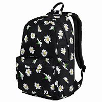 Рюкзак BRAUBERG DREAM "Camomile", 42х26х14 см, с карманом для ноутбука, эргономичный