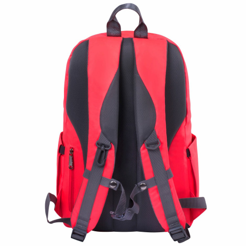 Рюкзак BRAUBERG LIGHT, 47х31х13 см, молодеж, с отделен для ноутбука, нагруд ремешок, неон-коралловый фото 5