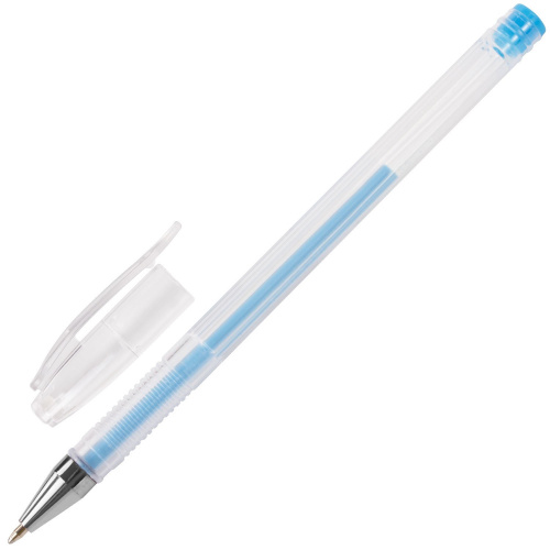 Ручки гелевые BRAUBERG "Jet", 6 цветов, пастельные, узел 0,7 мм, линия письма 0,5 мм фото 5