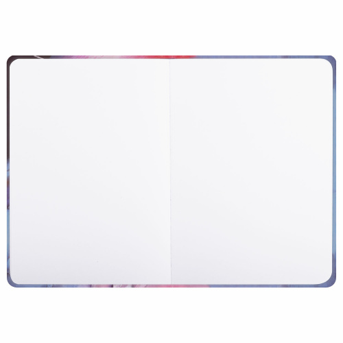 Скетчбук BRAUBERG ART DEBUT "Фламинго", белая бумага, 145х203 мм, 80 л., резинка, твердый фото 5
